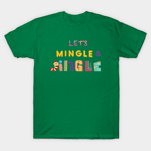 Jingle bells T-Shirt by Ninalance21